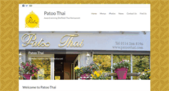 Desktop Screenshot of patoothai.com